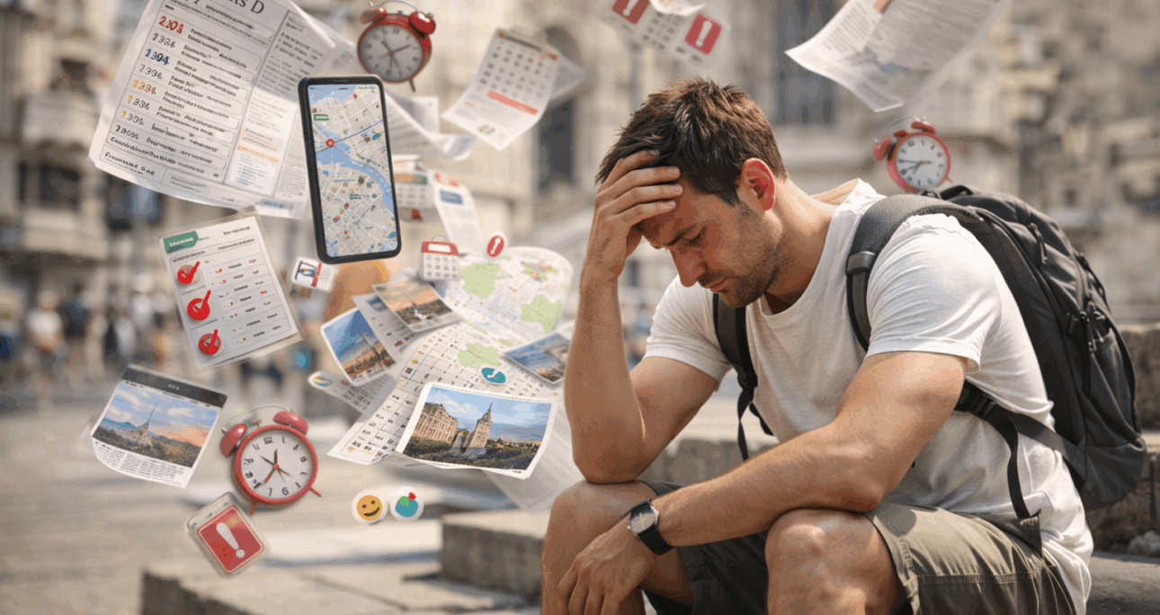 Overplanning: quando organizzare troppo rovina il viaggio