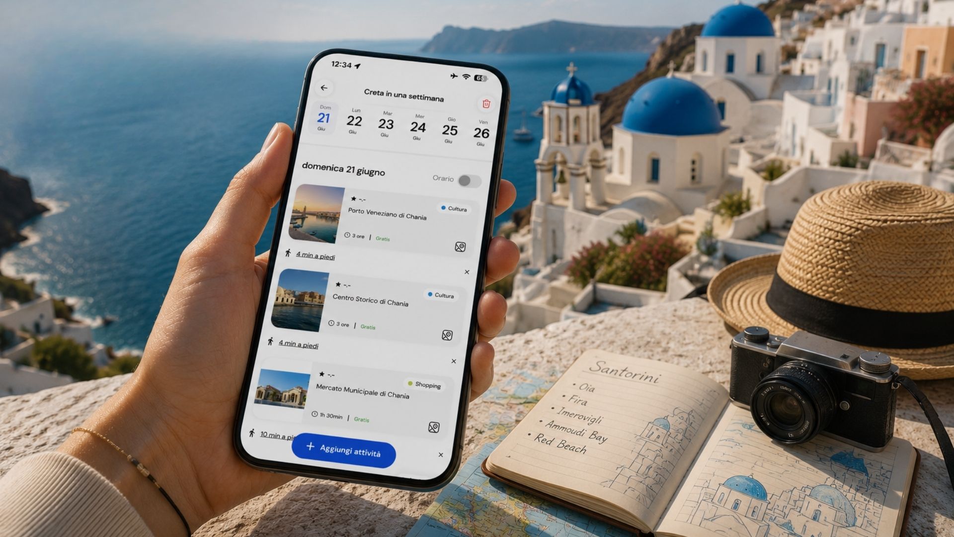 Come creare un itinerario di viaggio gratis in 10 minuti